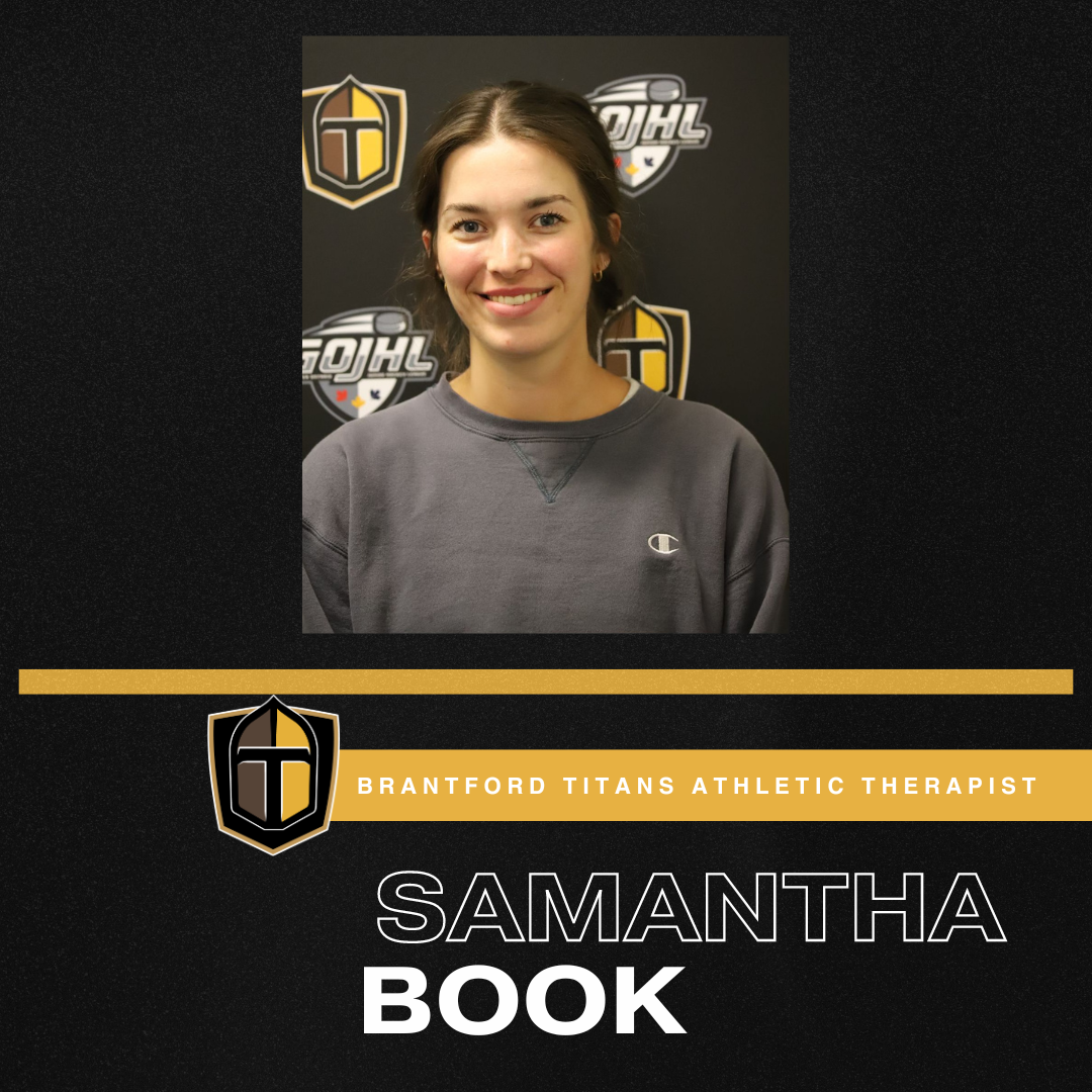 Brantford Titans Welcome Samantha Book as the New Athletic Therapist