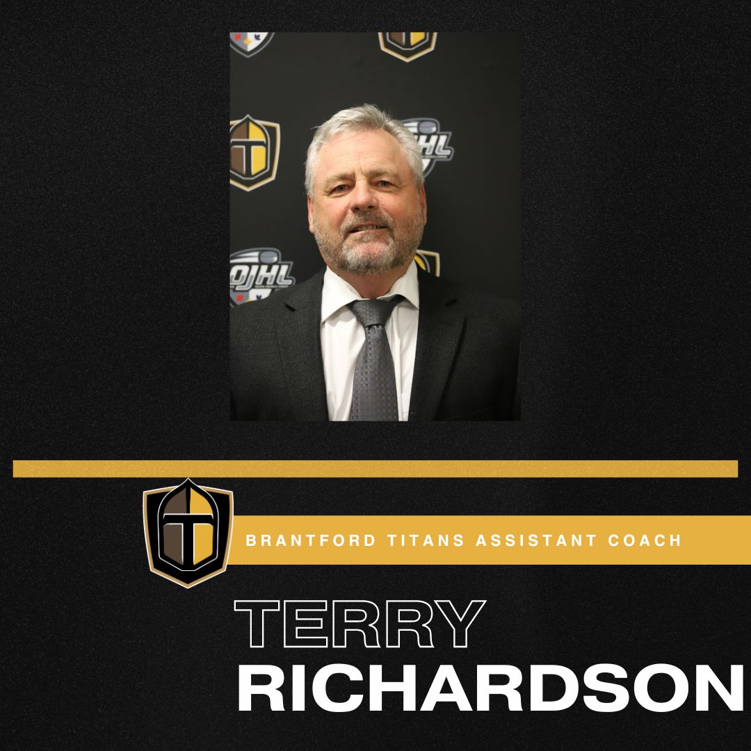 Brantford Titans Welcome Terry Richardson as New Assistant Coach