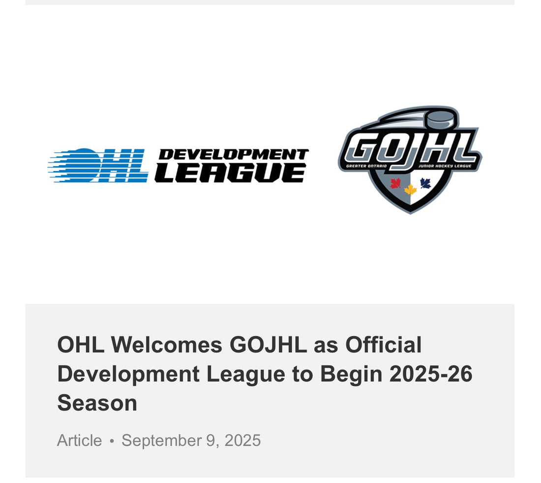 OHL agreement for development league reached with GOJHL